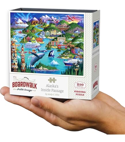 Amazon.com: Hollywood by Boardwalk - Personal Puzzle - 210 Piece